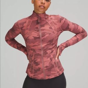 NWT Lululemon Define Jacket Pink Camo 20